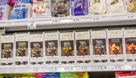 West Palm Beach, Lake Park, Florida, Publix supermarked, sjokoladeavdeling, Lindt Excellence mørk sjokoladeplater 100 % 95 % 90 % 85 % 78 % 70 % kakao