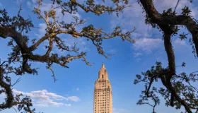 Louisiana State Capitol Building i Baton Rouge