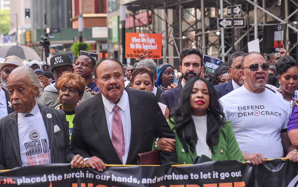 Al Sharpton, Martin Luther King III kunngjør mars i Washington