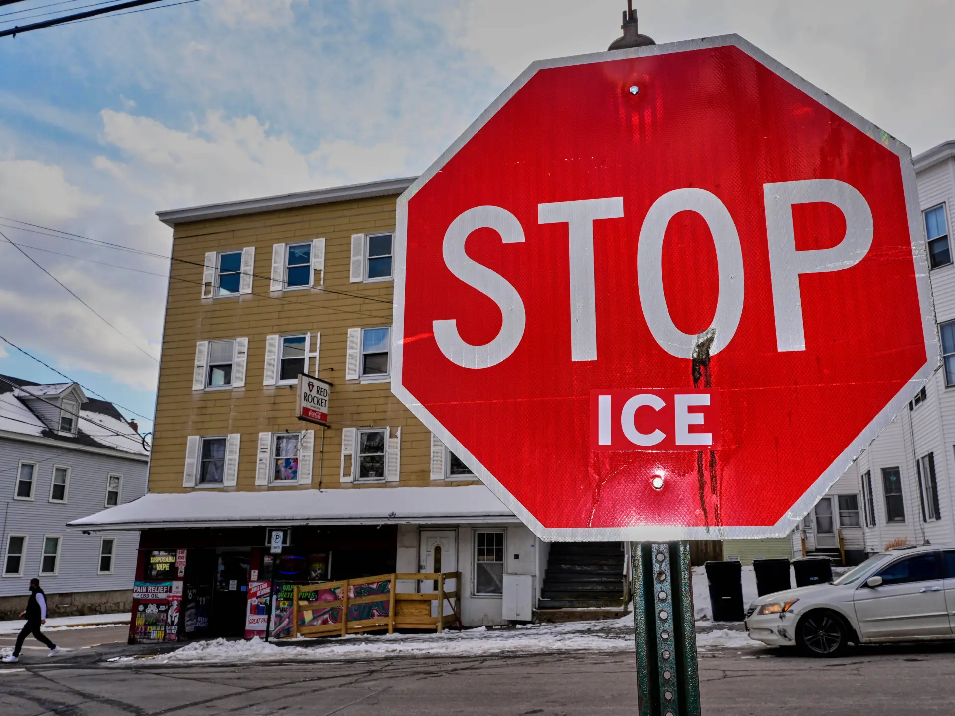Person drept i skyting med ICE-agenter i den amerikanske delstaten Maine