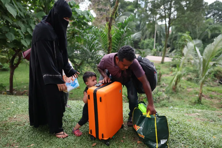 Rohingya-flyktninger som står overfor kastet ut fra hjemmene sine midt i økende lokale spenninger og feilinformasjon på nettet, Kuala Lumpur, Malaysia, 27. juli 2026 (Hasnoor Hussain/Reuters)