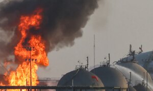 Houthiene hevder streik på Aramco-området ettersom kampene i Jemen intensiveres